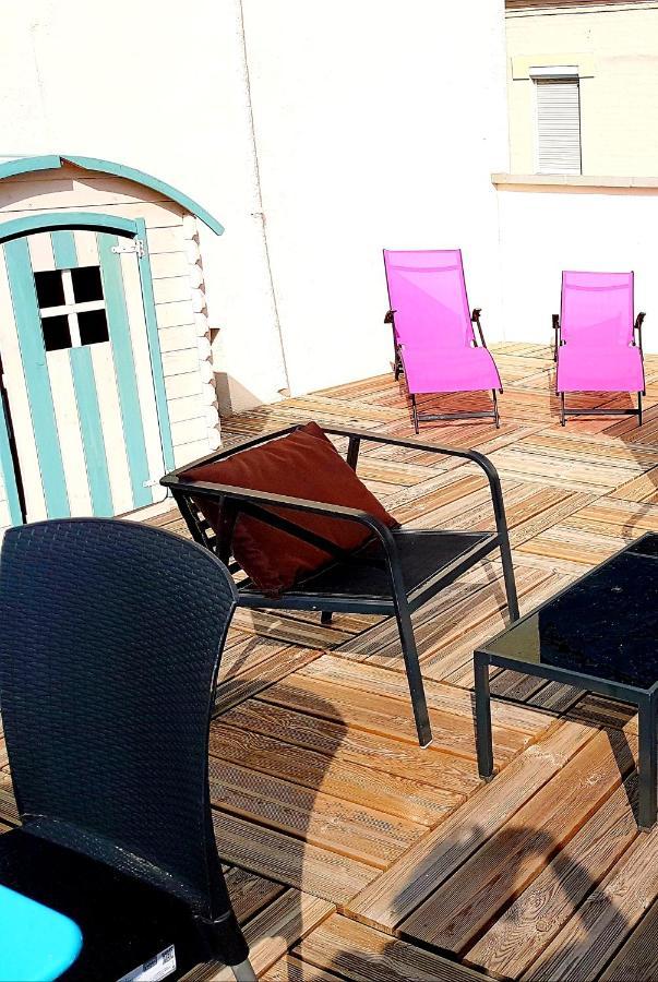 Les Fruits De Mer, Terrasse Sud, Parking Gratuit, Calme Et Tout A Pied Berck Exterior photo